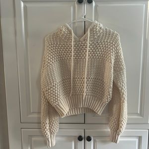 Cream knitted sweater,  size womens small from: Elodie